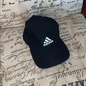 black Adidas hat